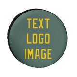 Custom Blue Green Gold Truck Tires