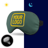Custom Blue Green Gold Sleep Mask