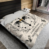 Gifts for Rider Blanket - A dragon without its rider is a tragedy, a rider without their dragon is dead,” From Parents, Birthday, Christmas, Everyday Encouragement, Inspirational