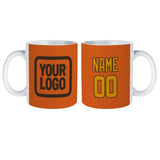 Custom Orange Yellow Mug