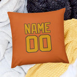 Custom Orange Yellow Pillowcase