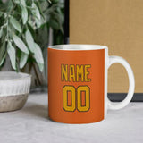 Custom Orange Yellow Mug