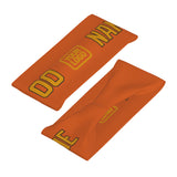 Custom Orange Yellow Sports headband