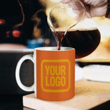 Custom Orange Yellow Mug