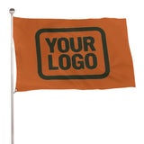 Custom Orange Olive Flag