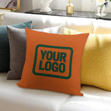 Custom Orange Green Pillowcase