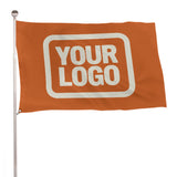 Custom Orange Cream Flag