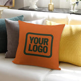Custom Orange Dark Green Pillowcase