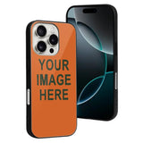 Custom Orange Dark Green Phone Case