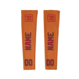Custom Orange Red Arm Sleeve