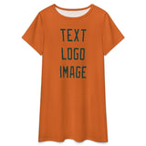 Custom Orange Dark Green Nachthemd