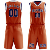 Custom Orange Purple Basketball Set