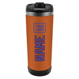 Custom Orange Light Purple Stainless Steel Water Cup