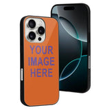 Custom Orange Light Purple Phone Case