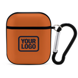 Custom Orange Navy AirPods Case