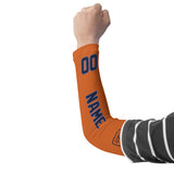 Custom Orange Navy Arm Sleeve