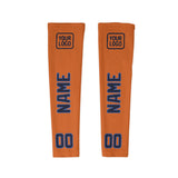 Custom Orange Navy Arm Sleeve