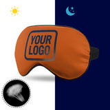 Custom Orange Blue Sleep Mask