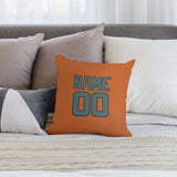 Custom Orange Blue Green Pillowcase