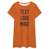Custom Orange Navy Nachthemd