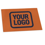 Custom Orange Navy Flag