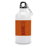 Custom Orange Coral Red Sports Bottle