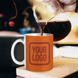 Custom Orange Coral Red Mug