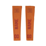 Custom Orange Coral Red Arm Sleeve