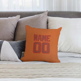 Custom Orange Coral Red Pillowcase