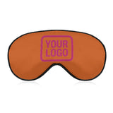 Custom Orange Pink Sleep Mask