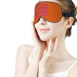 Custom Orange Pink Sleep Mask