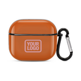 Custom Orange Light Pink AirPods Case (3rd Generation)