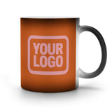 Custom Orange Light Pink Magic Mug