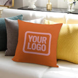 Custom Orange Light Pink Pillowcase