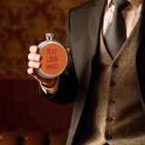 Custom Orange Crimson Red Hip Flask