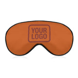 Custom Orange Coral Red Sleep Mask