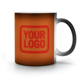 Custom Orange Orange Red Magic Mug
