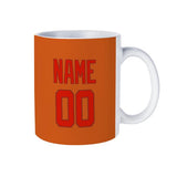 Custom Orange Orange Red Mug