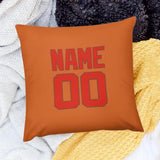 Custom Orange Orange Red Pillowcase