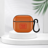 Custom Orange Orange Red AirPods Case (3rd Generation)
