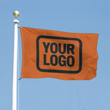 Custom Orange Black Flag