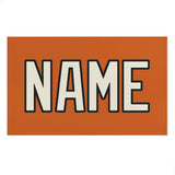 Custom Orange Cream Beach Towel