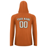 Custom Orange Cream UV-Hoodie