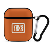 Custom Orange Cream AirPods Case