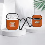 Custom Orange Cream AirPods Case
