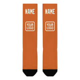 Custom Orange Cream Knee-High Sock