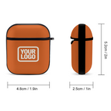 Custom Orange Cream AirPods Case