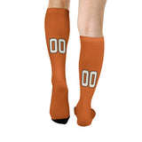 Custom Orange Cream Knee-High Sock