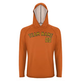 Custom Orange Yellow UV-Hoodie