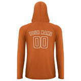 Custom Orange Orange UV-Hoodie